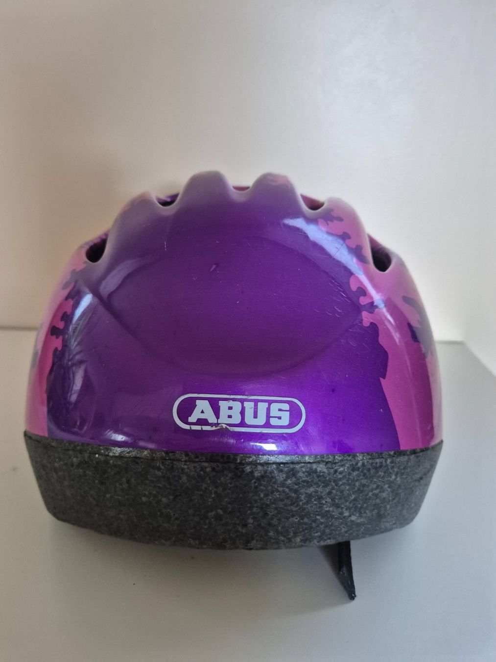 Abus Caschi: Velohelm rosa/lila Galaxis ABUS, Gr. 53-57 cm – Usato da Dietikon venduto da grafad 3