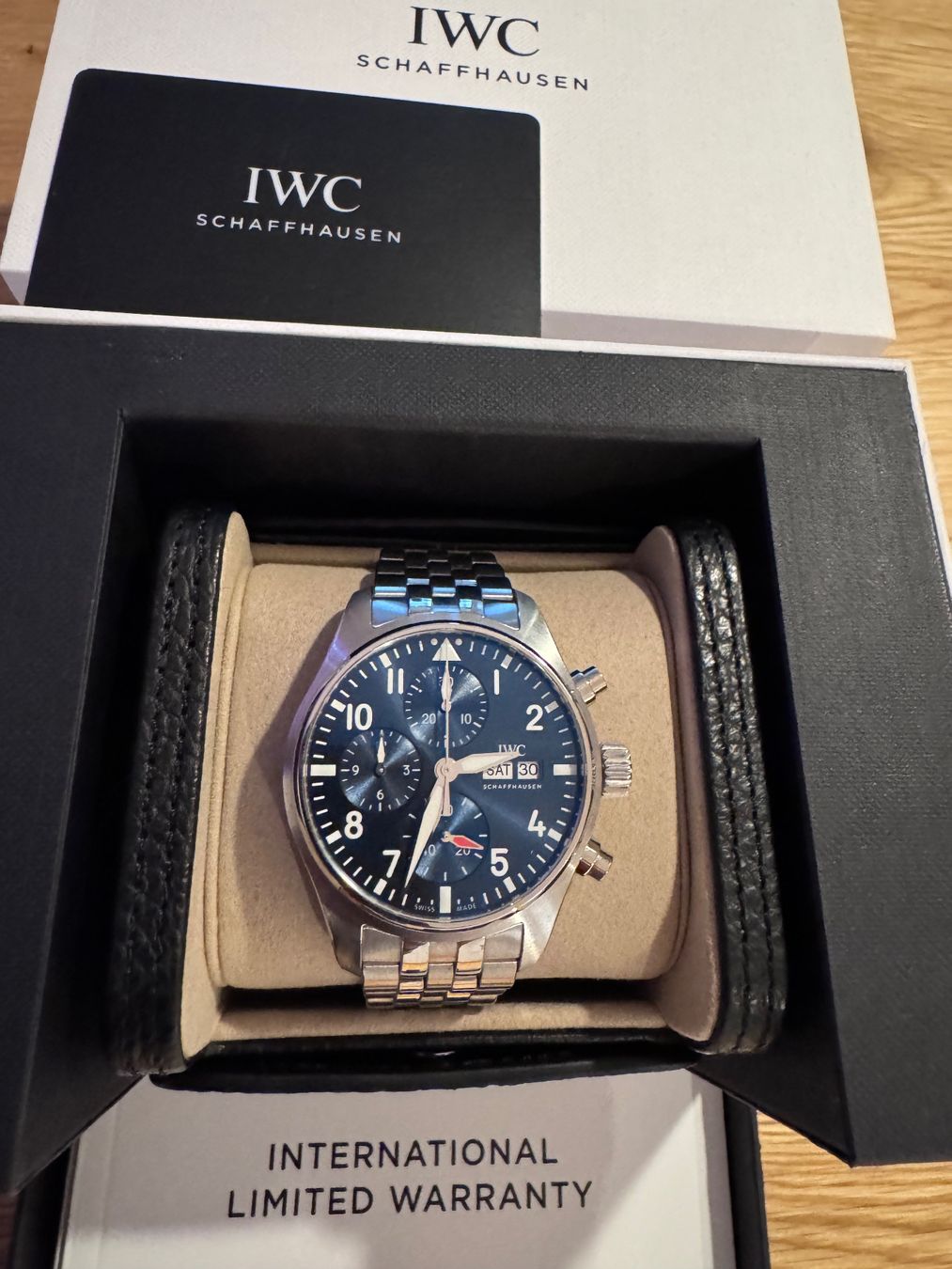 IWC Orologi: IWC Pilots Watch Chronograph IW388102 – Nuovo (secondo la descrizione) da Bülach venduto da denizsaygi91 1
