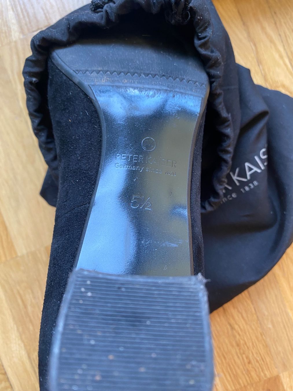 Kaiser Scarpe da donna: Peter Kaiser Damenschuhe, 5 1/2, 39, schwarz – Usato da Zürich venduto da basse1976 3
