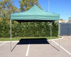  Profi Faltpavillon 3x3m in Grün – Inkl. Transport Tasche