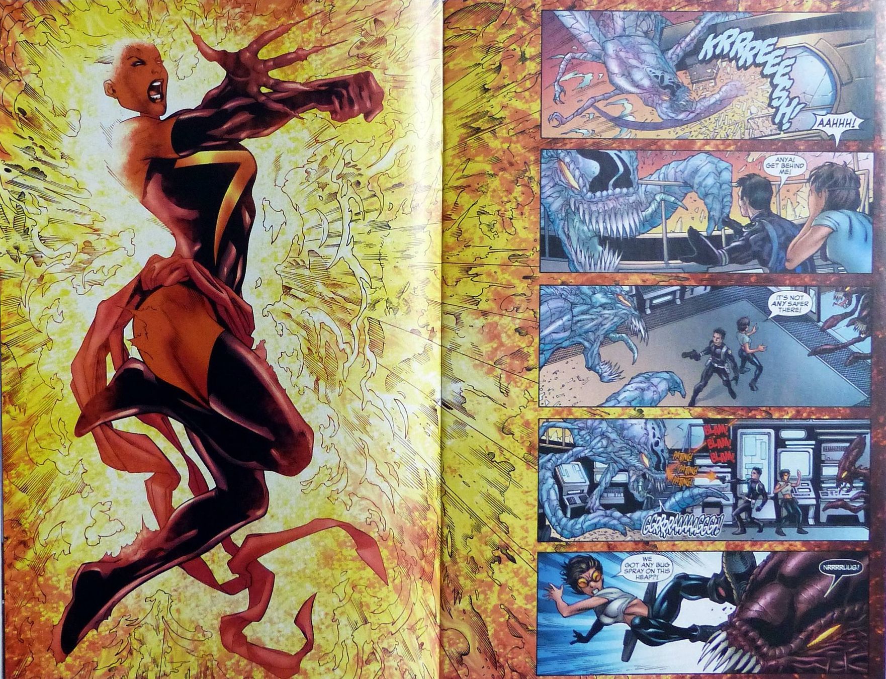 Comics: MS. MARVEL MONSTER AND MARVEL COMPLETE 4 PART STORY 2007 – Gebraucht aus Lugano von YouWantUS 9