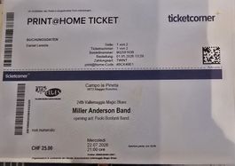 2 Billette Miller Anderson Band + Paolo Bonfanti Band