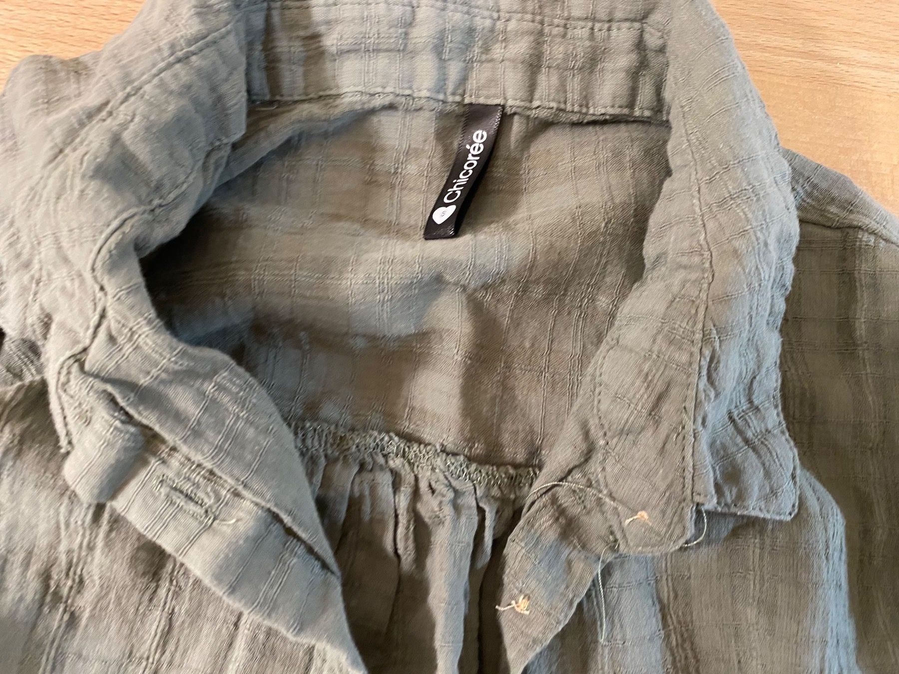 Camicette: Chicorée Hemdbluse Grösse S – Usato da Cham venduto da Eliissa 5