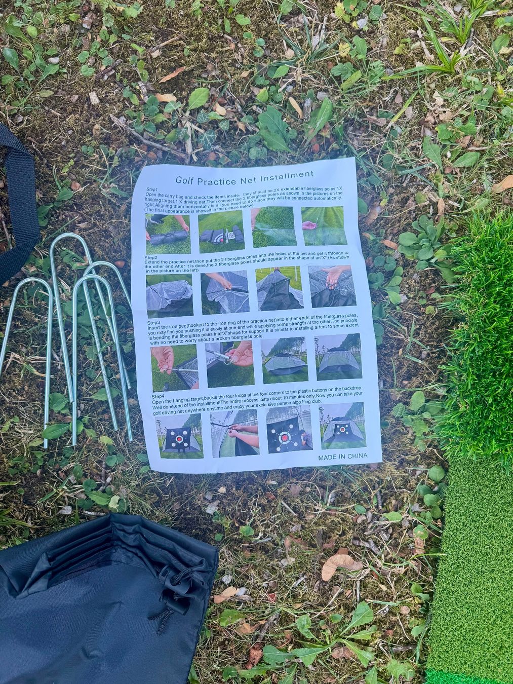 Schläger & Sets: Golf-Übungsnetz – Gebraucht aus Zollikon von Zollikon 2