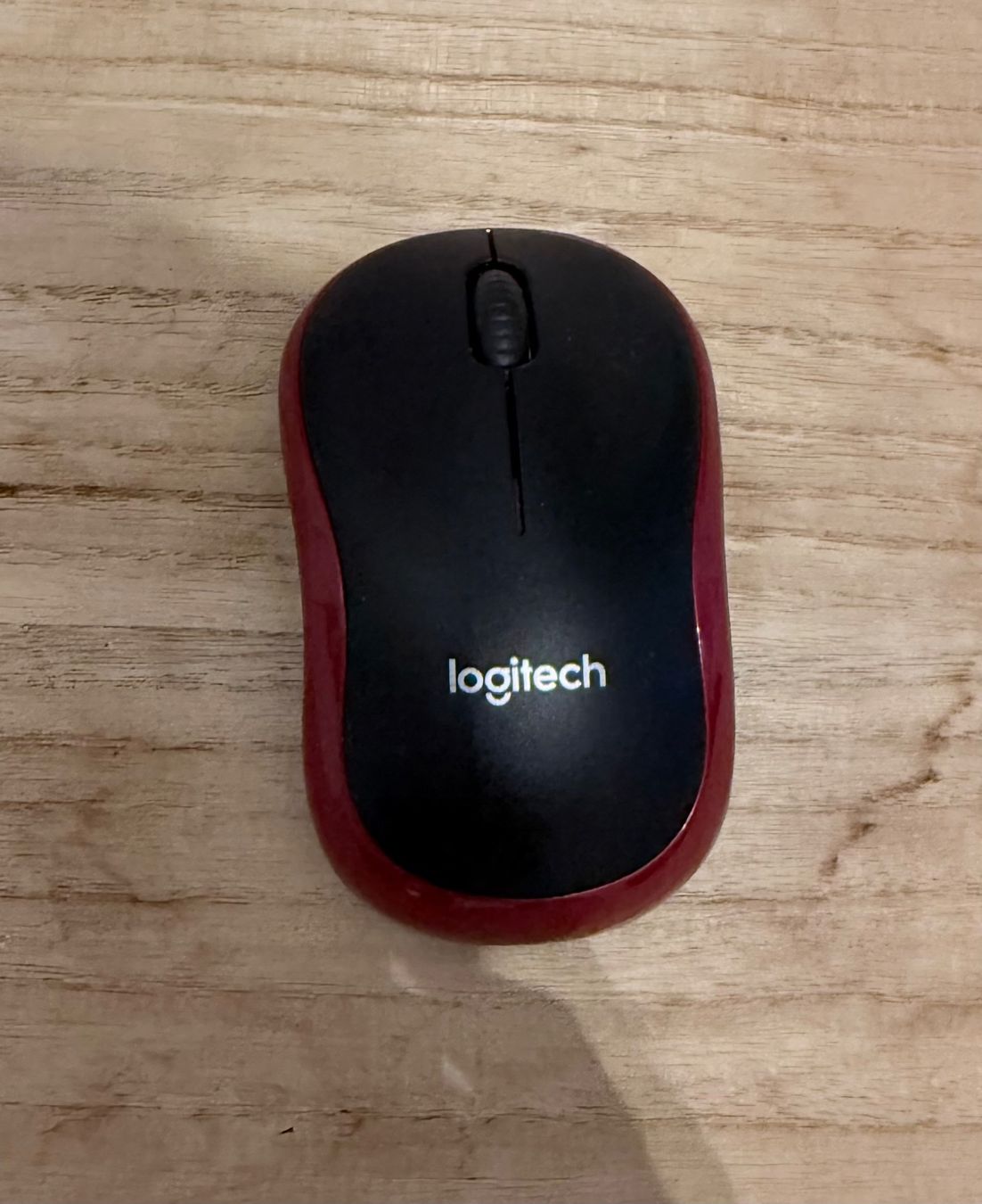 Logitech Maus: Logitech Maus M185 rot/schwarz – Gebraucht aus Immensee von mikeside 1
