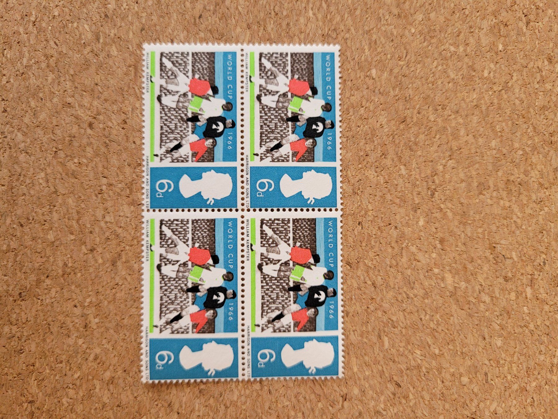 Alle Briefmarken: Worl Cup 1966 – Gebraucht aus Inwil von Flower2325