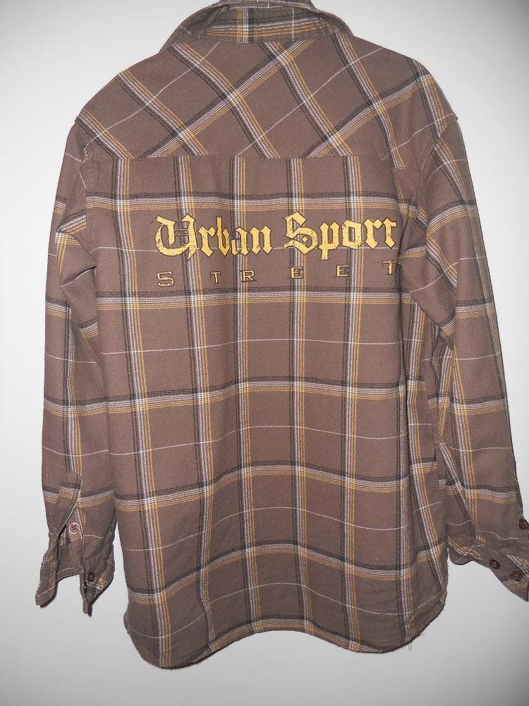 Chemises, T-shirts & Polos: Neuw. Hemd langarm - braun kariert - Gr.152 – Neuf (Voir description) à Uznach par Laeuffer 1
