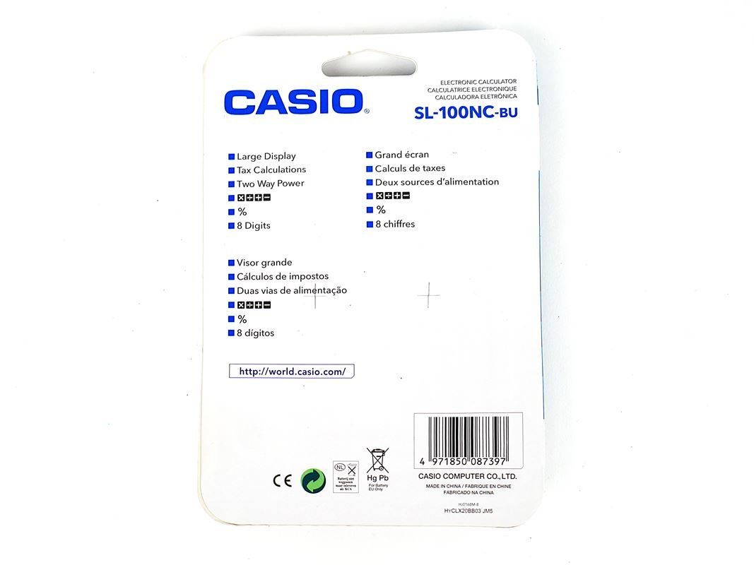 Casio Taschenrechner: Casio Taschenrechner – Neu (gemäss Beschreibung) aus Urtenen-Schönbühl von Restwert_Schoenbuehl 3