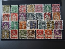 Sehr schönes Vollstempel-Lot ab CHF 1.--