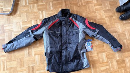 Motorradjacke Marke Tell, Winterfest, Gr. XXL, Top Zustand