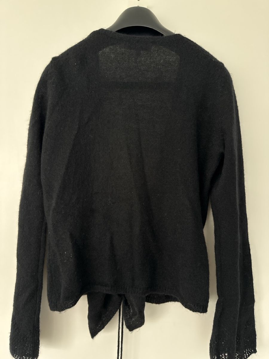 Maglioni & Felpe: Donaldson Black Cardigan Tie Front Size M - Fall Essential – Usato da Pully venduto da gigiboom 2