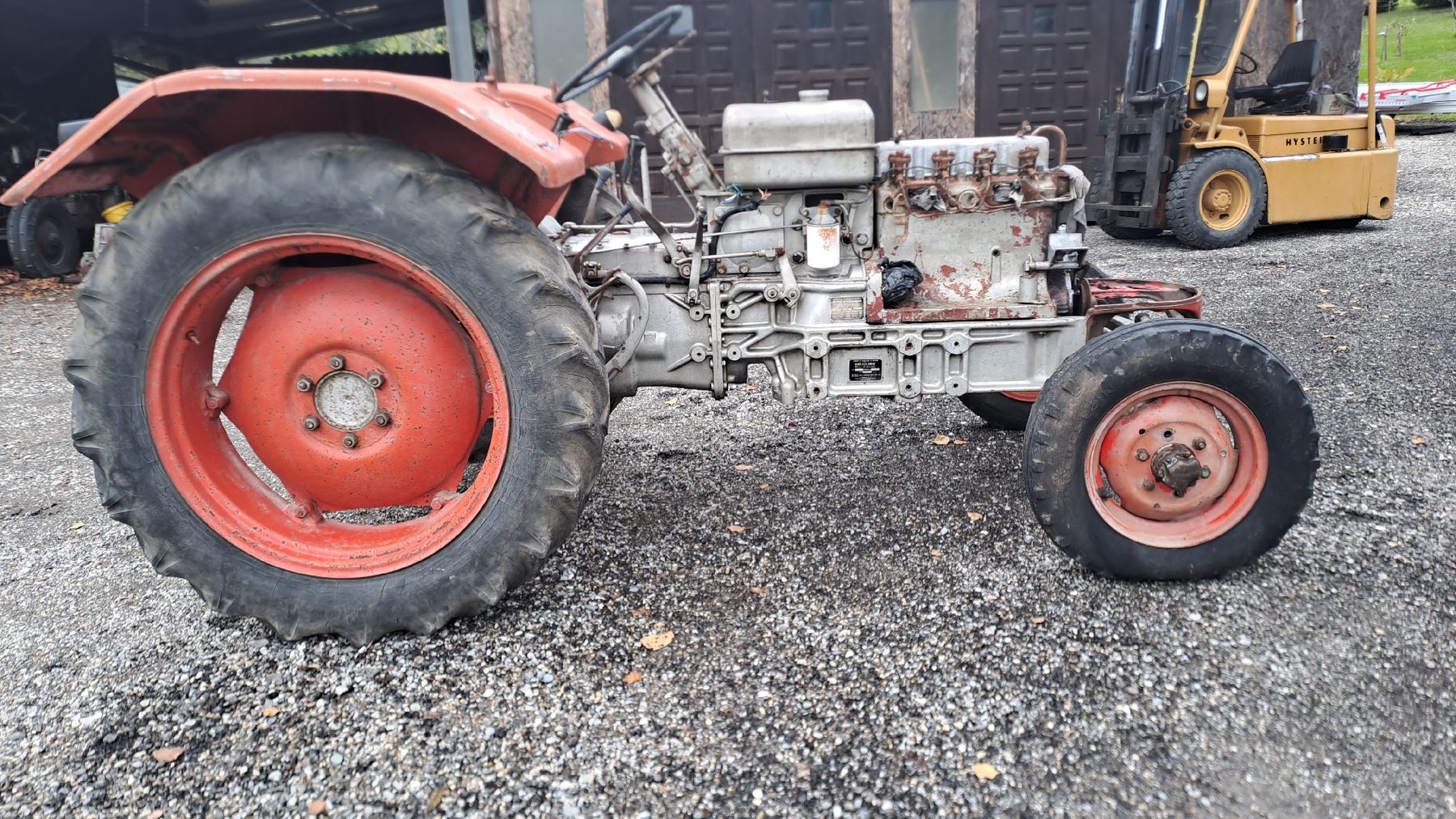 Trattori: Hürlimann D115 mit Orig. Servo – Usato da Aedermannsdorf venduto da noeggi07