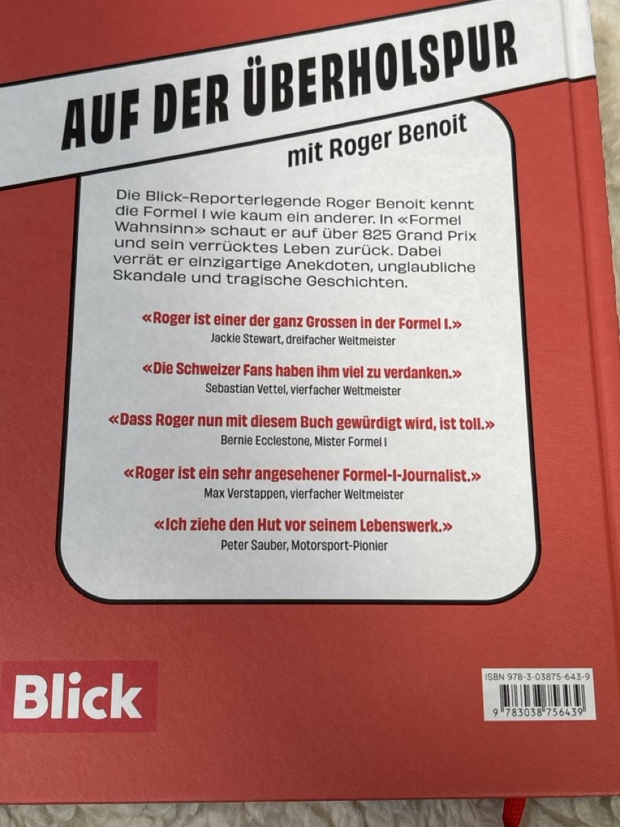 Libri: Formel Wahnsinn - Roger Benoit, Daniel Leu. NEU – Nuovo (secondo la descrizione) da Birr venduto da Brigitte73 5