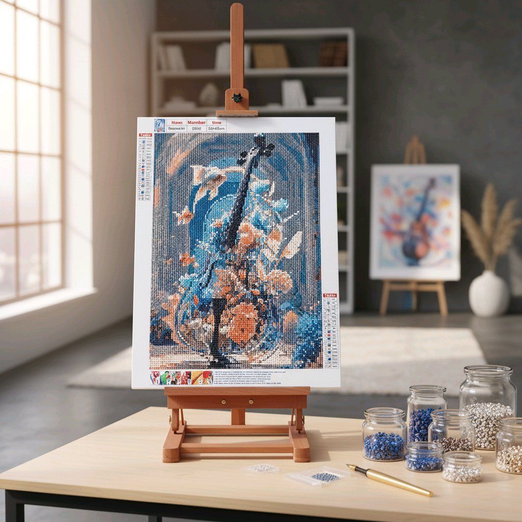 Kit bricolage: Diamond painting 30x40 cm – Nuovo (secondo la descrizione) da Ste-Croix venduto da Lougia