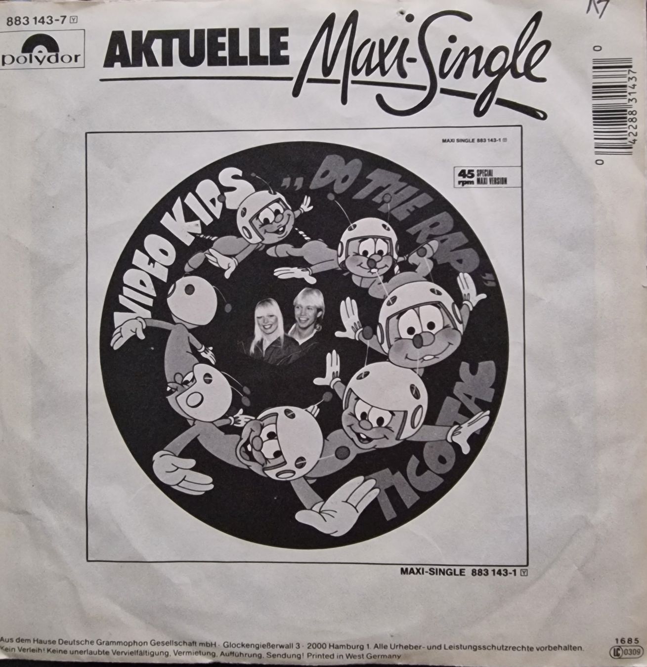 Dischi in vinile: Video Kids Single – Do The Rap – Usato da Root venduto da atelier22 1
