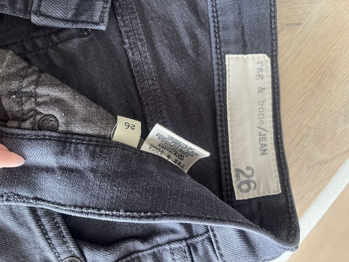Jeans: Rag & Bone Jeans, Gr. 26, Dunkelgrau✨ – Gebraucht aus Pfäffikon SZ von humming-bird 3