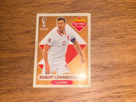 Panini Extra Sticker FIFA WC 2022 Robert Lewandowski Bronze