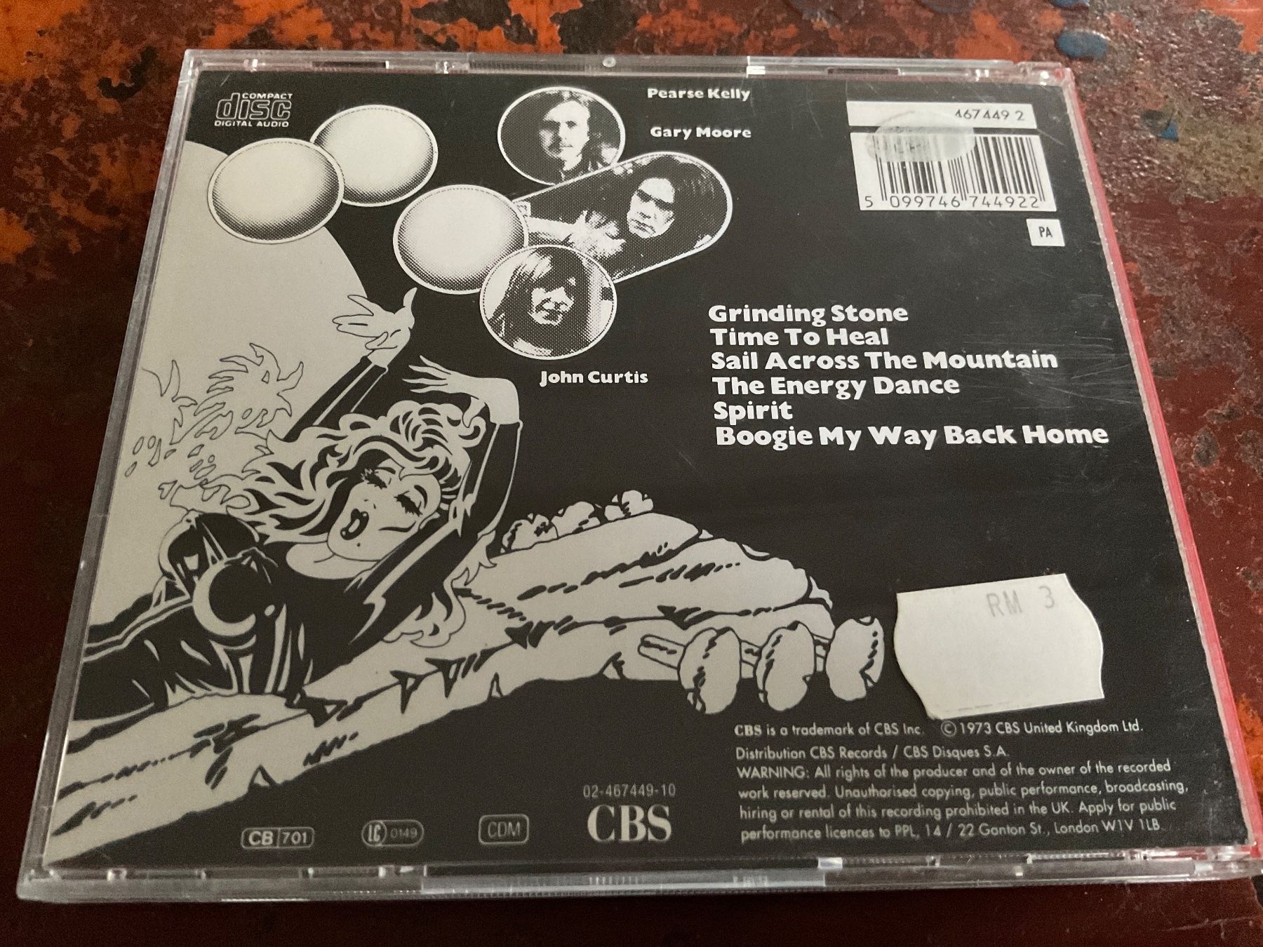 CDs: Gary Moore Band Grinding stone CD – Gebraucht aus Delémont von vinylfreak01 1