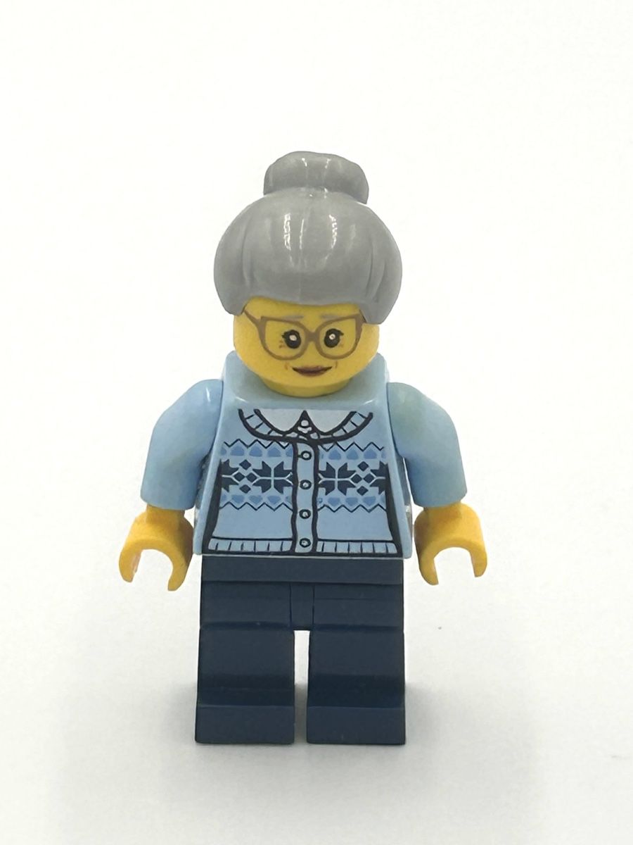 Lego Statuette: LEGO Holiday - Grossmutter hol106 neu – Nuovo e nell'imballaggio originale da Burgdorf venduto da Littlebricksplanet