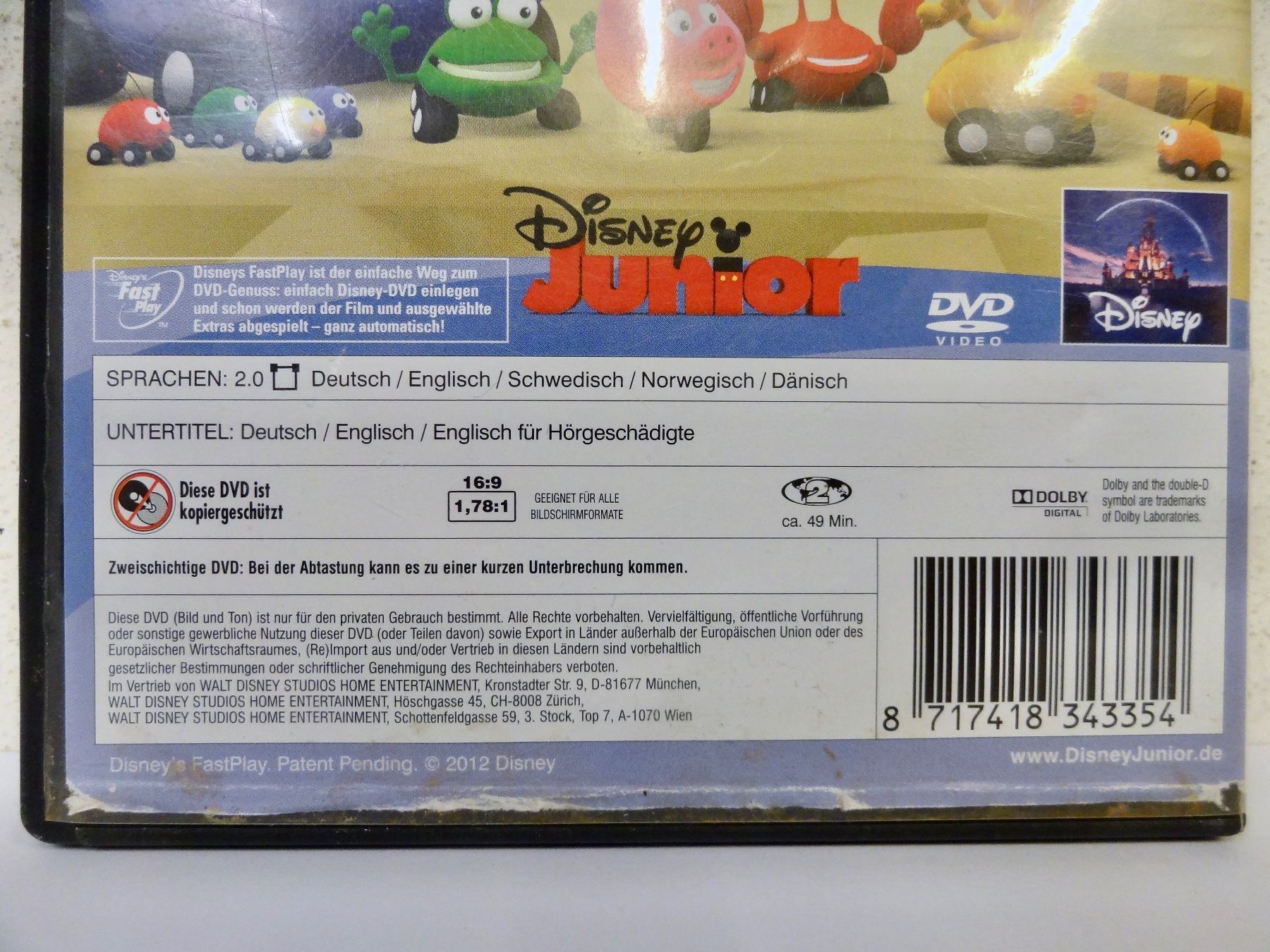 Tutti i DVDs: DVD - DISNEY JUNIOR - DSCHUNGEL DSCHUNGEL VOL 1 – Usato da Kerzers venduto da wisaundso 3