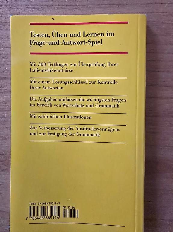 Libri: Langenscheidt Teste Dein Italienisch – Usato da herisau venduto da bot_l5ms 1