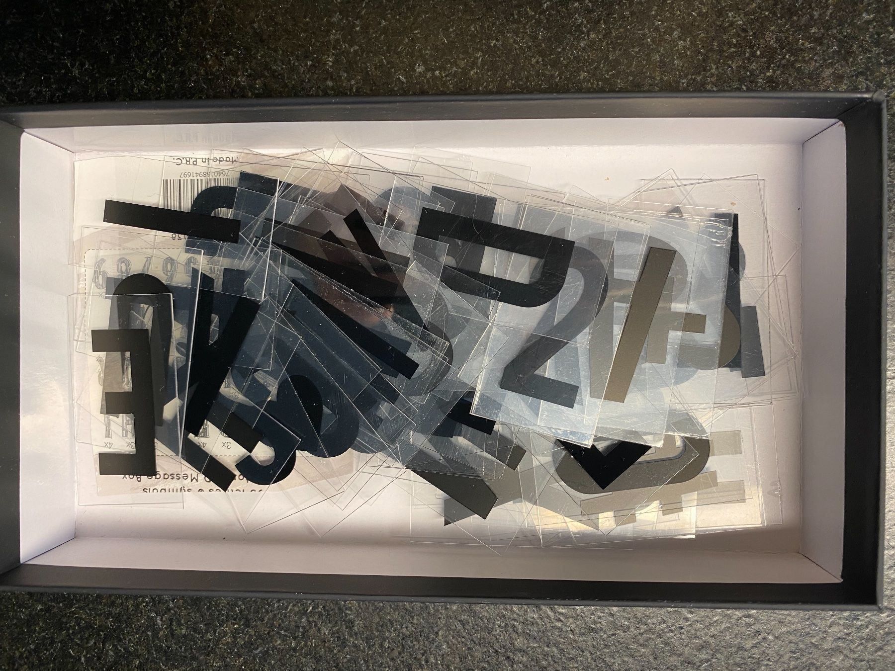 Lampade: Lightbox / Leuchtbox für Buchstaben – Usato da Pratteln venduto da sponiin 1
