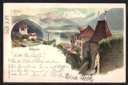 Carl Biese: Thun, Schloss, Tor und Panor