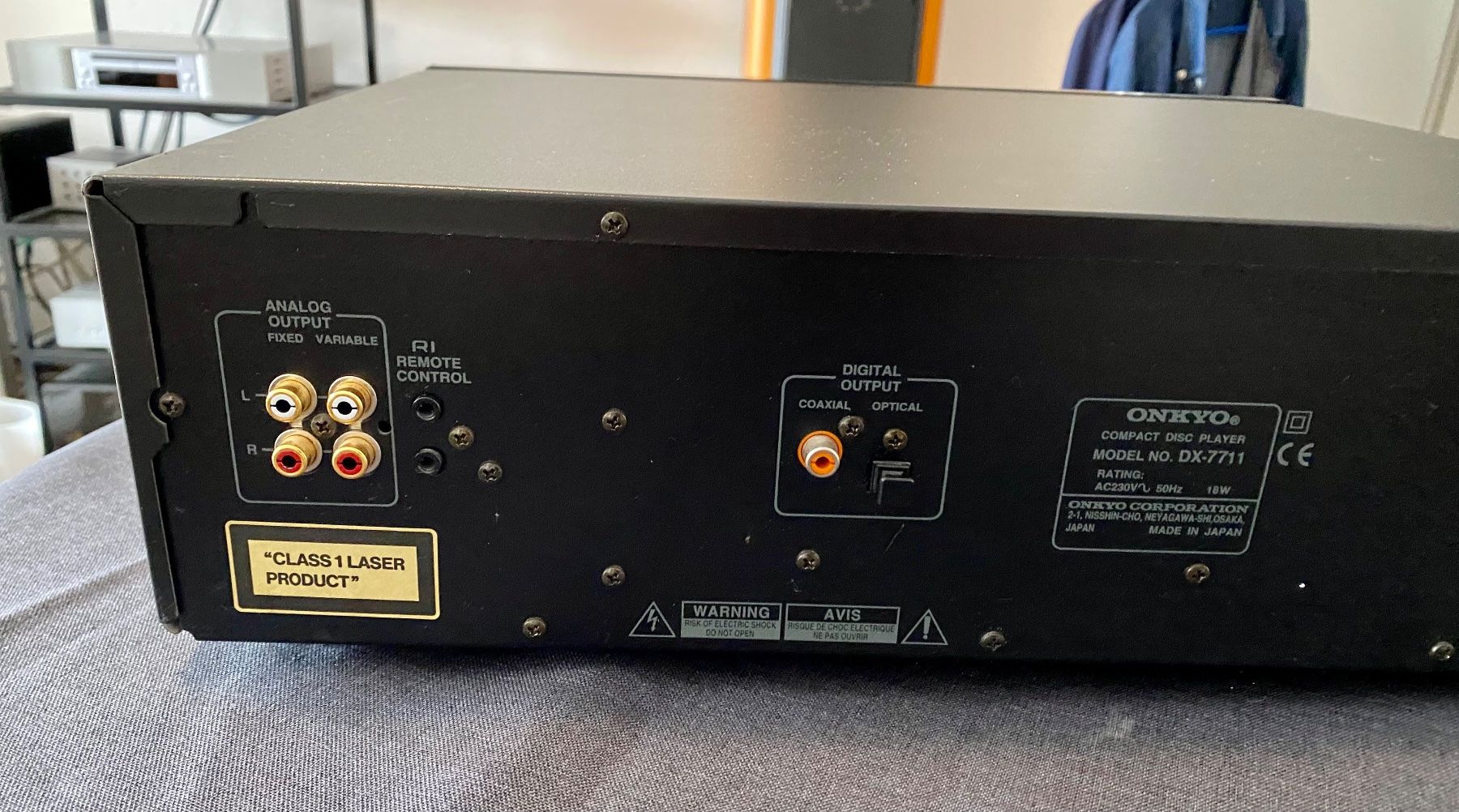Onkyo CD-Geräte: Exzellenter Onkyo-CD-Player DX-7711 – Gebraucht aus Frauenfeld von  4