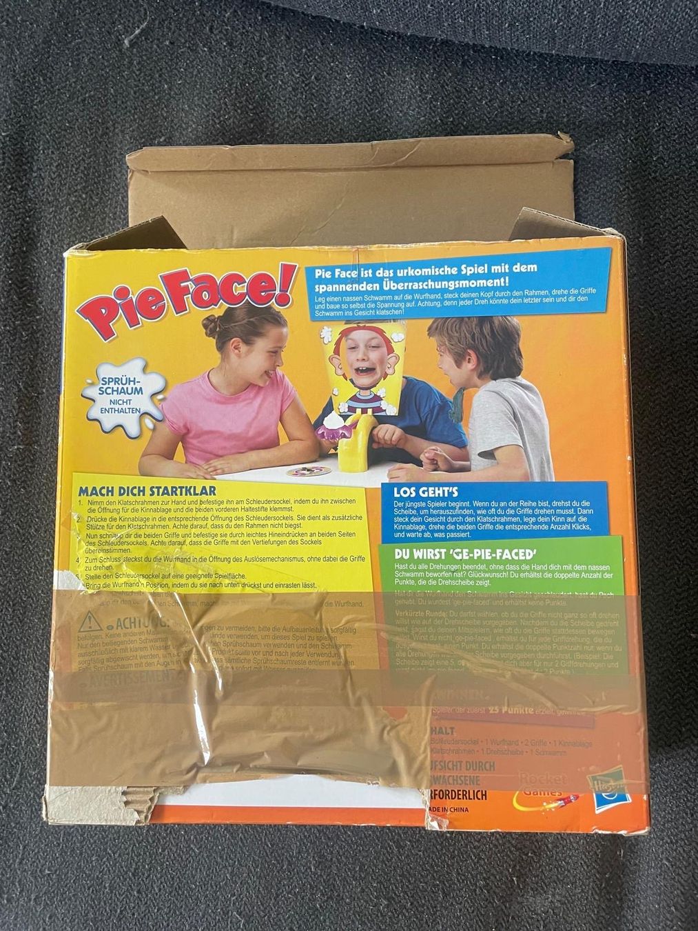 Hasbro Spiele: Spiel „Pie Face!“ von Hasbro – Gebraucht aus Fahrwangen von qtechx 4