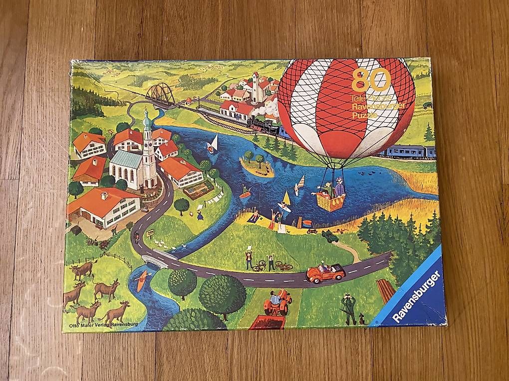 Ravensburger Puzzle: Ravensburger Vintage Puzzle 60 Teile – Usato da Muttenz venduto da Bugijeta