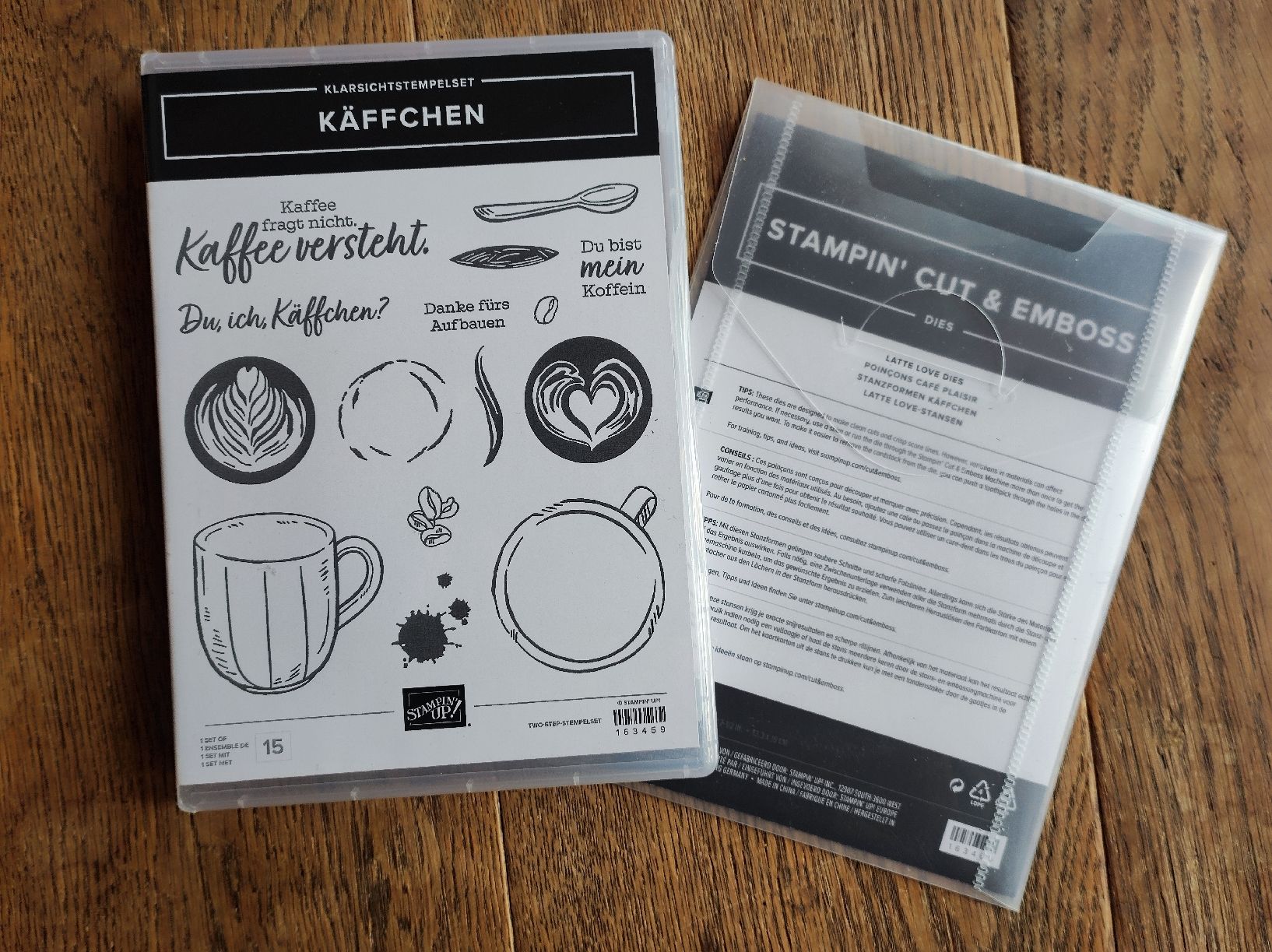Stampin' up! Timbri: Stampin up! Stempelset "Käffchen" und Stanzformen  – Usato da Mosnang venduto da sbm 3