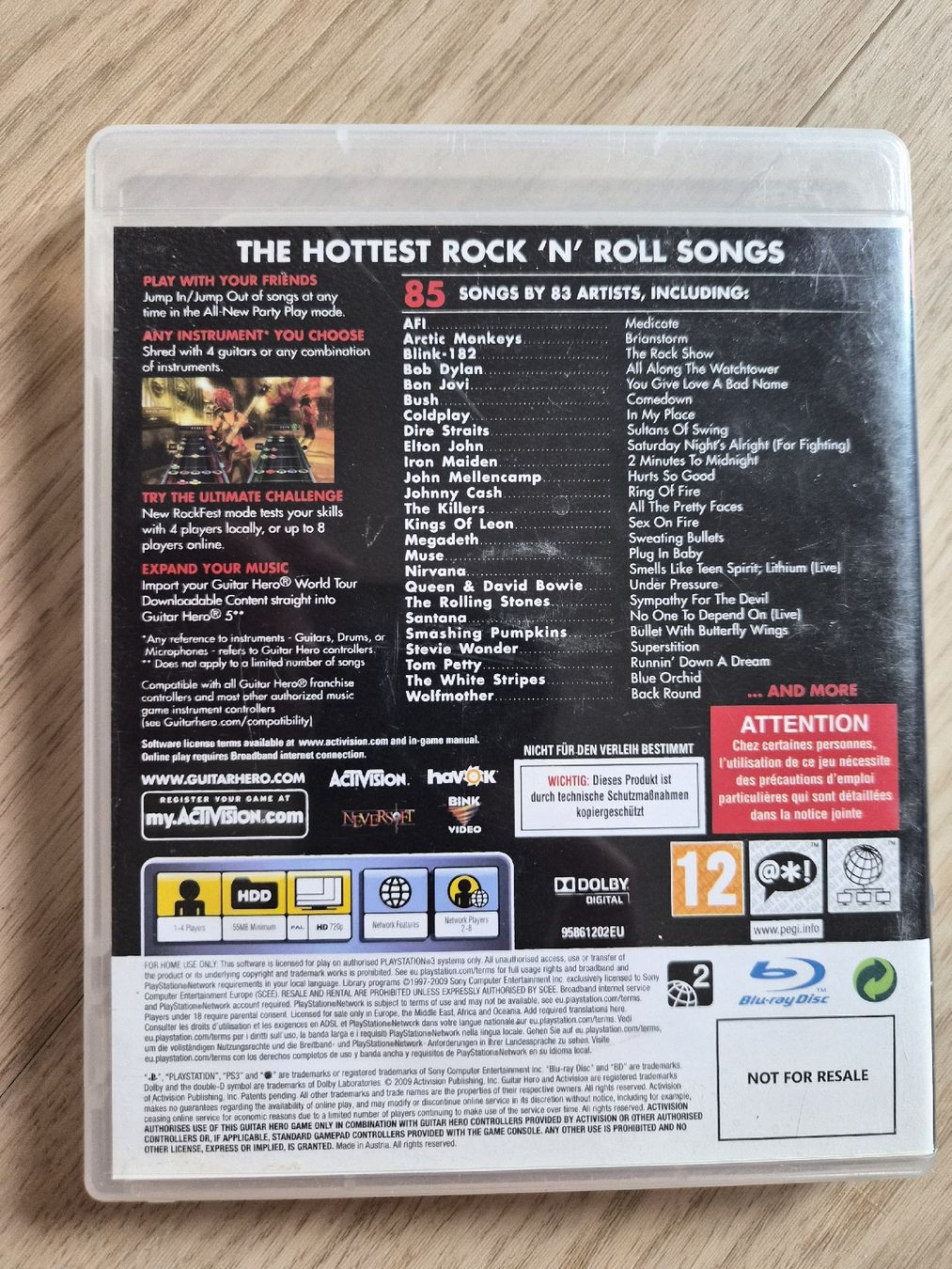Sony Spiele: Jeu PlayStation 3 Guitar Hero 5 – Gebraucht aus La Joux FR von car_ck96 2