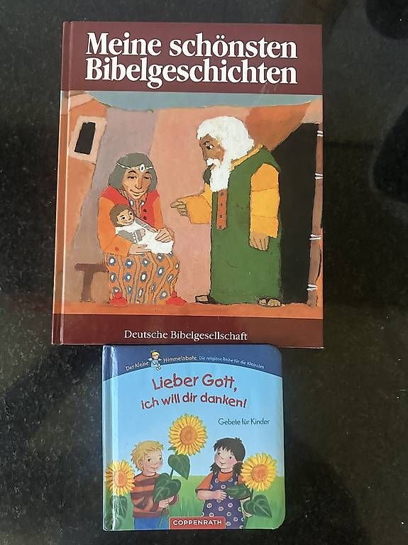 Libri: 2 Kinderbücher  Bibelgeschichten & Gebete – Usato da Eglisau venduto da magier007
