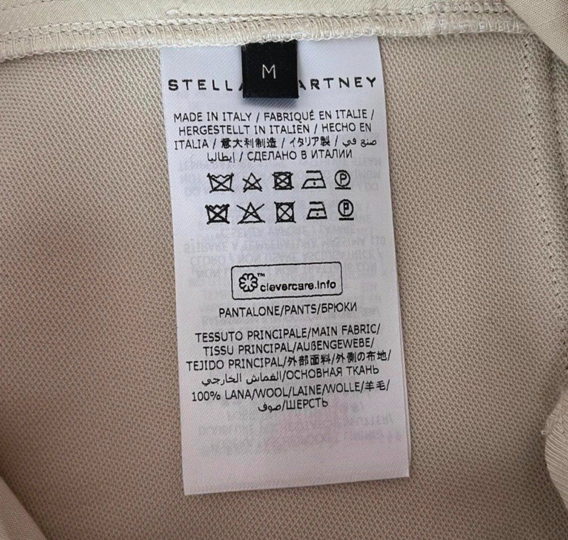 Stella McCartney Pantaloni: Stella Mccartney Cargo Anzughose – Usato da Zürich venduto da rap_mt6y 3