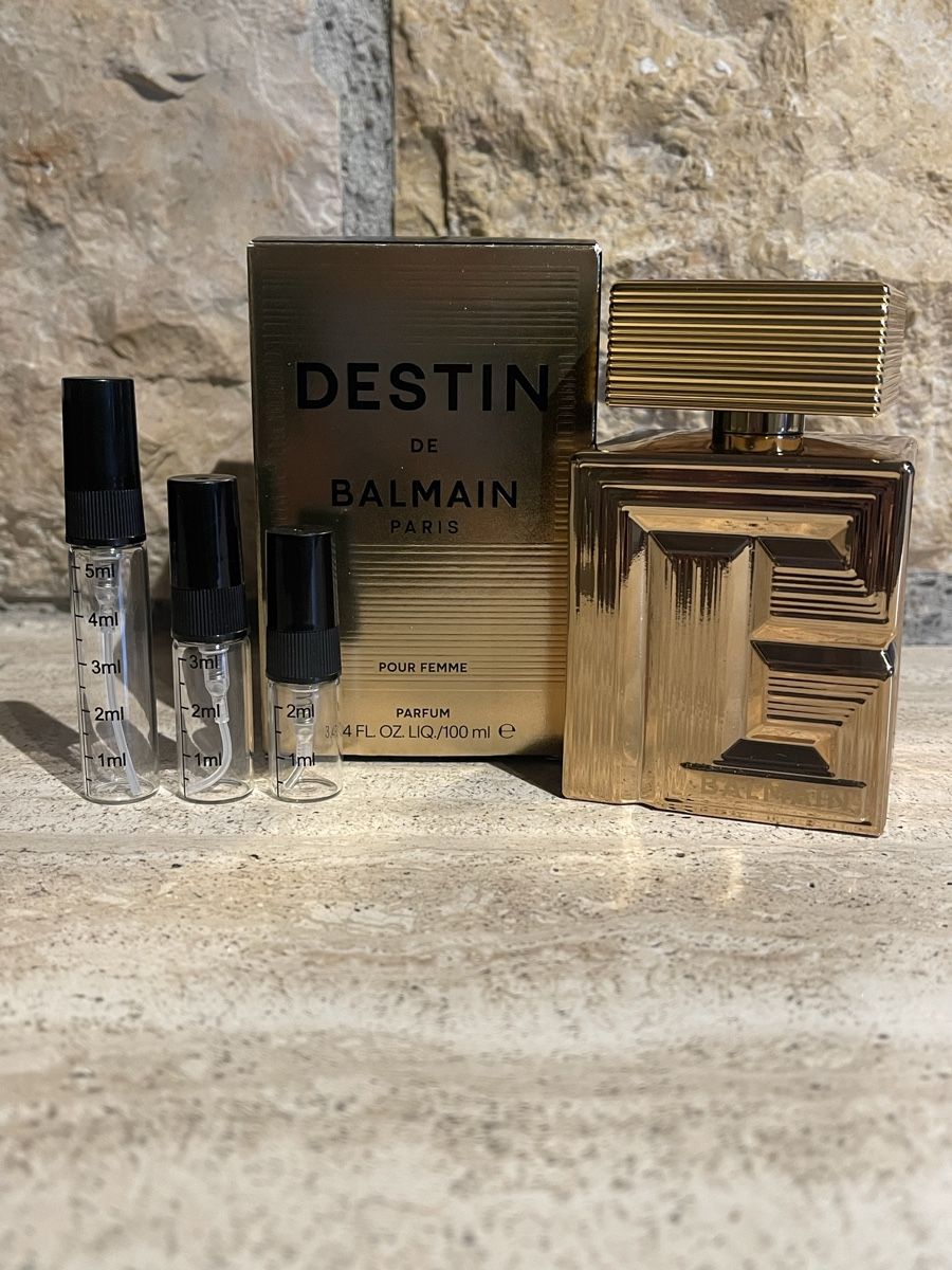 Balmain Profumi & Eau de Toilette: Balmain - Destin Parfum, 2ml Abfüllung – Nuovo (secondo la descrizione) da Oberdorf BL venduto da Fiomina1