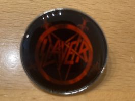 Slayer Pin Anstecker Rock Punk Metal Pop