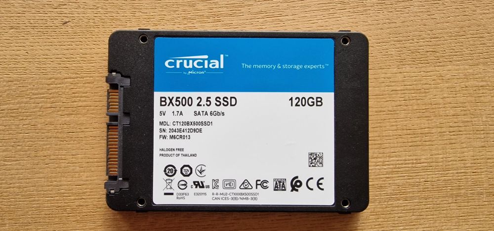 SSD Crucial BX500 120GB | Kaufen auf Ricardo