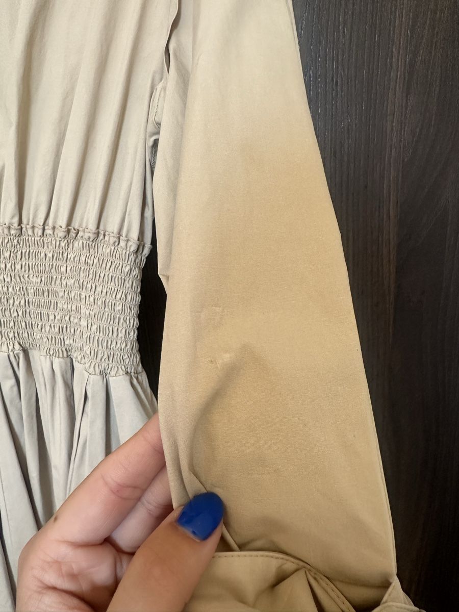 Maje Kleider: Maje beige shirt dress – Gebraucht aus St. Niklausen LU von lau_259n 3