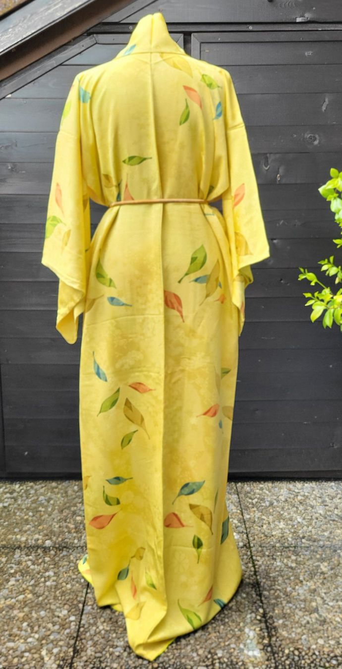 Kimono: Kimono jaune – Nuovo (secondo la descrizione) da Fribourg venduto da VictoriaShop7 2