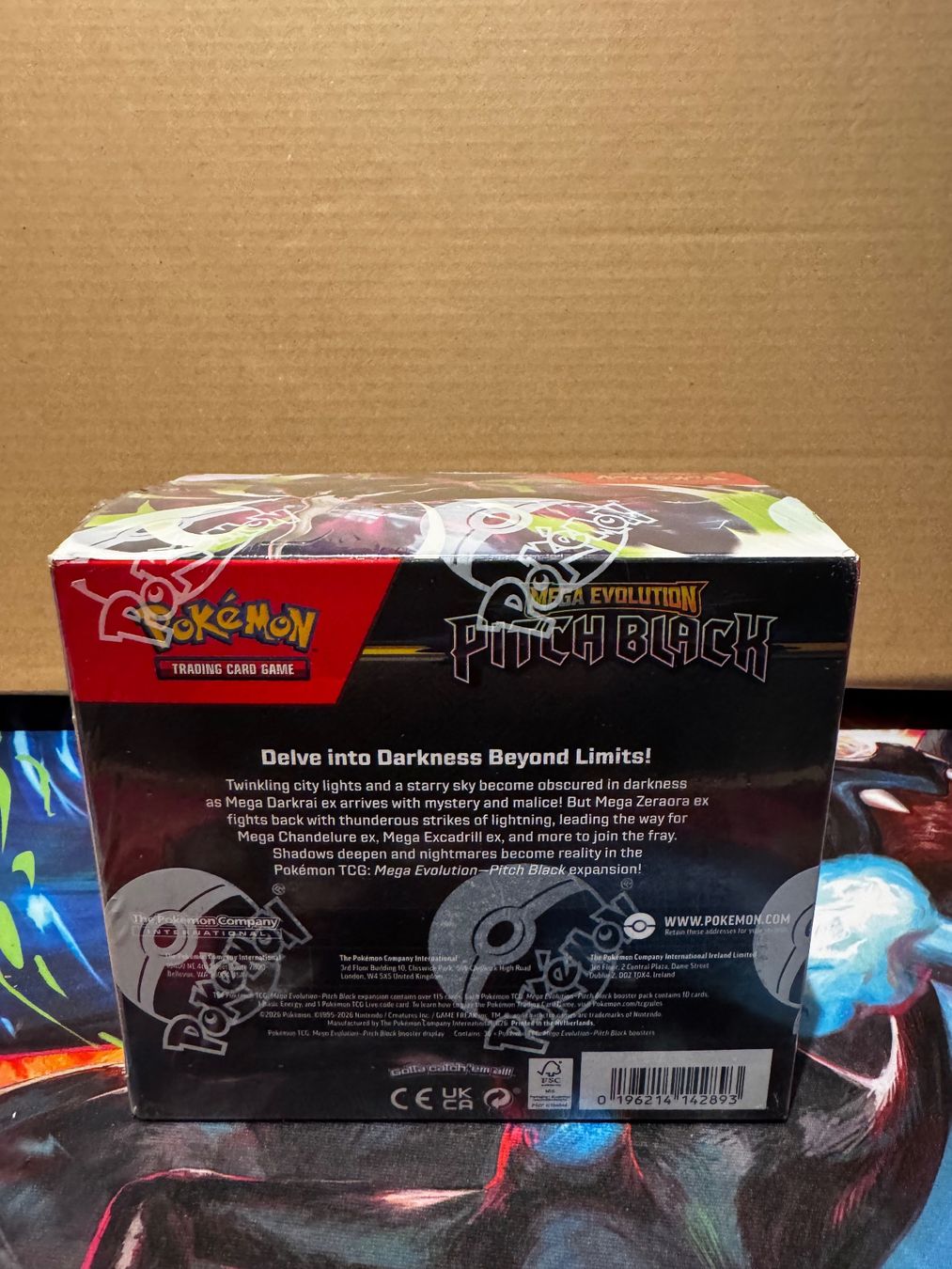 Pokémon Carte collezionabili: Pokémon Mega Evolution Pitch Black Display EN Sealed #2 – Nuovo e nell'imballaggio originale da Männedorf venduto da bir_gt85 1