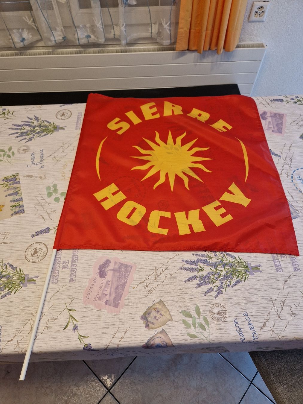 Bandiere: HC Sierre Schwenkfahne HCS – Usato da Glis venduto da mic_2ht8