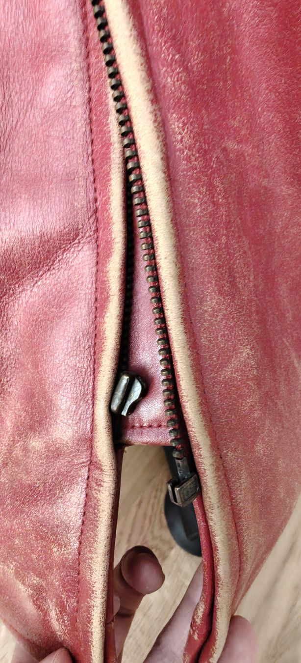 Giacche: Rider's thick leather jacket – Usato da Les Acacias venduto da gva_tv29 2