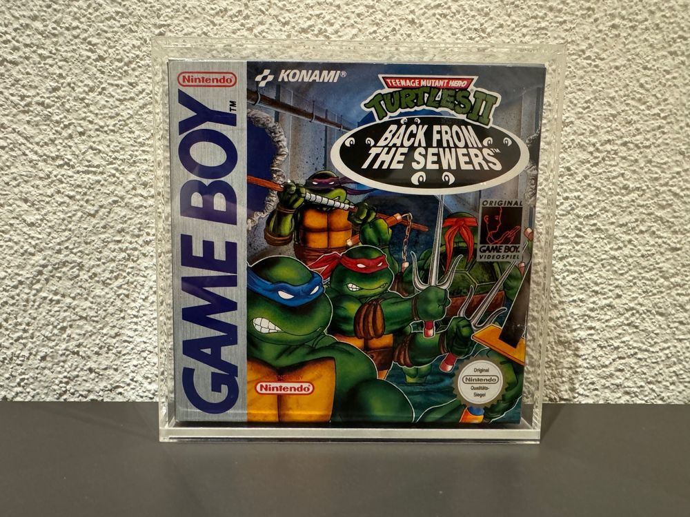 Gameboy - Teenage Mutant Hero Turtles II inkl. Acryl Case | Kaufen auf ...