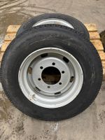 2 Räder 215/75R17.5  16PR auf 6-Loch Felgen ET 0