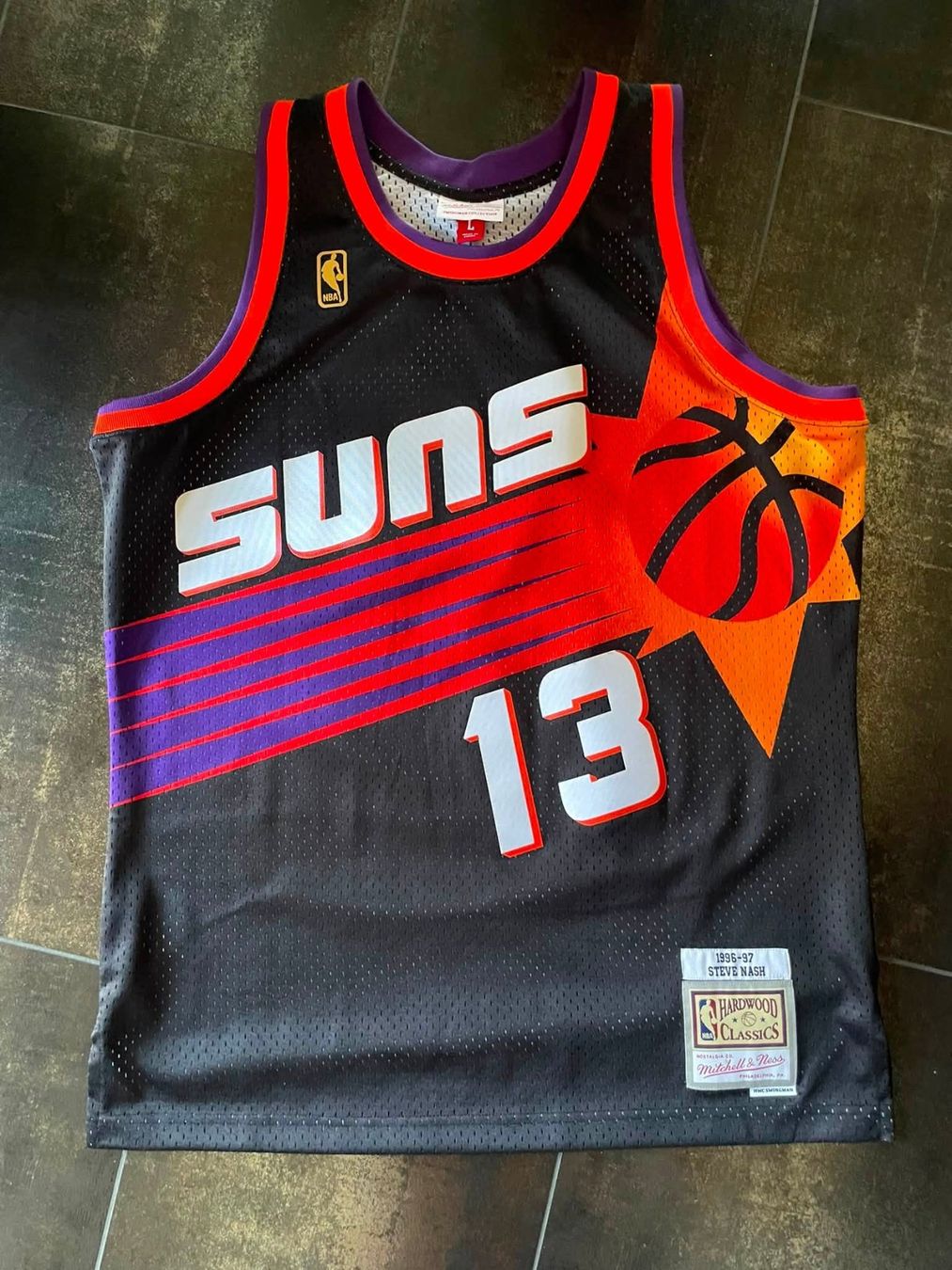 Mitchell & Ness Canottiere & Pantaloni: SUNS NBA JERSEY SIZE L – Usato da Willerzell venduto da amieundchilla13