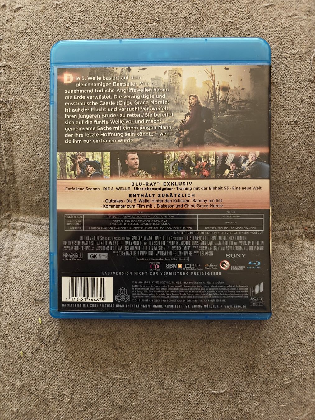 Alle DVDs: Die 5 Welle Bluray deutsch – Neu (gemäss Beschreibung) aus Schwerzenbach von Salamon33 1
