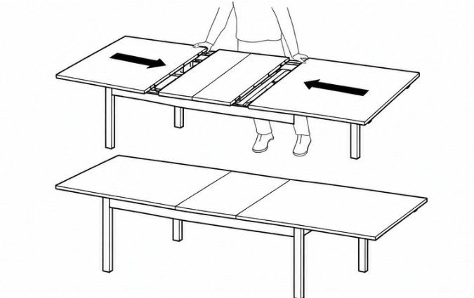 Ikea Tische: Extendable Dining Table – Gebraucht aus Basel von dcd_86gh 4