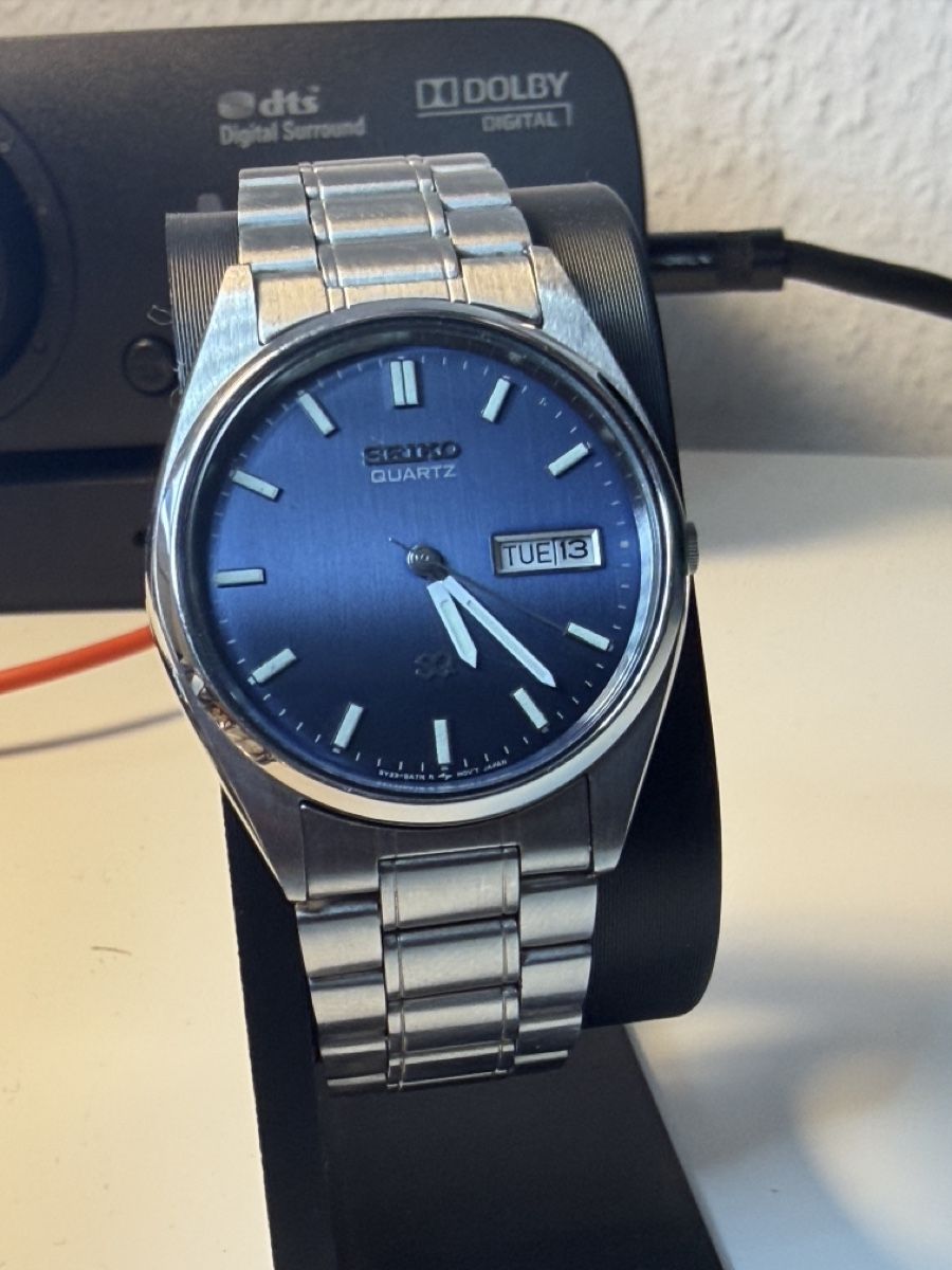 Seiko Orologi: Seiko Blue Dial 5Y23-8A11 Uhr – Usato da Zürich venduto da Rocola26 1