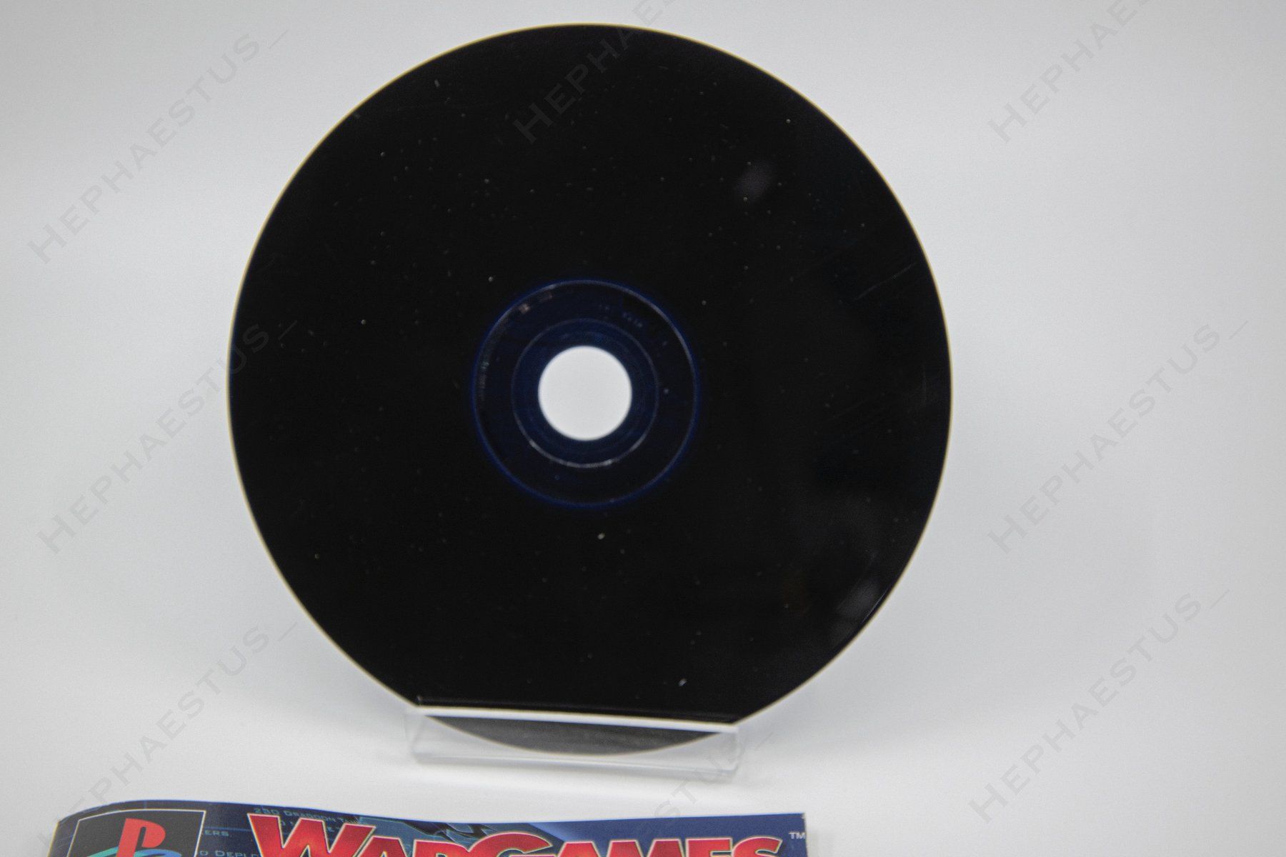 Wargames Defcon 1 Sur PS1 - Étiquette Noire Rare - Stratégie Sony - Boîtier Avant Manquant
