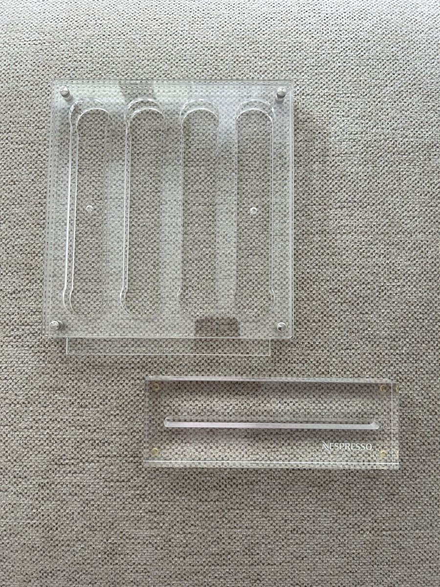 Wandhalterungen: Nespresso Kapselhalter transparent  – Gebraucht aus Chur von faja7000